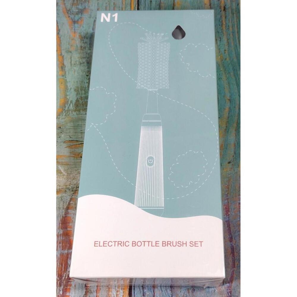 Electric Bottle Brush Set with Rechargeable‎ Battery